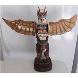 NWC Thunderbird Bear Totem