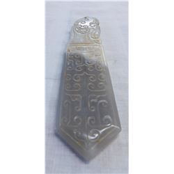 Carved Chinese Jade Pendant