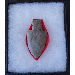 Flint Ridge Adena Point w/Helm COA