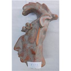 Large Mayan-style Head