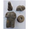 Image 1 : 4 Pre-Columbian Artifacts