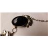 Image 5 : Signed Sterling Silver & Jet Necklace
