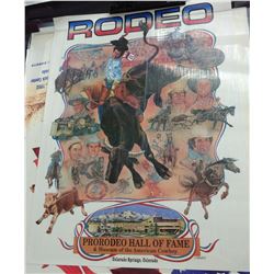 Group of 12 Rodeo Posters