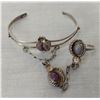 Image 1 : Purple Onyx Slave Bracelet