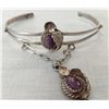 Image 4 : Purple Onyx Slave Bracelet