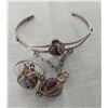 Image 8 : Purple Onyx Slave Bracelet