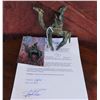 Image 1 : Dogon Man-on-Camel Bronze w/Report-COA