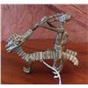 Image 1 : Dogon Animal-with-Rider Bronze
