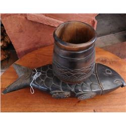 African Fish Carving