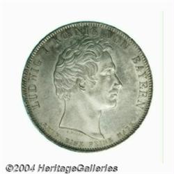 Bavaria. Ludwig I taler 1831 Commemorating the