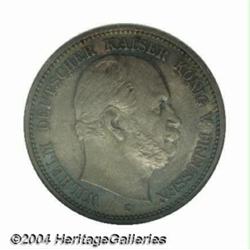 Prussia. Wilhelm I 2 mark 1877C, Bust