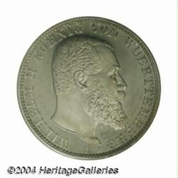 Wurttemberg. Wilhelm II Aluminum Pattern 2