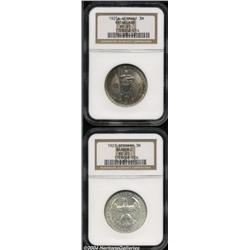 Weimar Republic. Marburg 3 Mark 1927A, KM53,