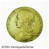 Image 1 : Goetz 5 mark pattern in gold 1925, Bust