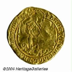 Henry VIII (1509-47) gold Angel, 3rd coinage