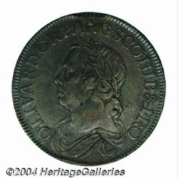 Cromwell Crown 1658/7. S-3226. VF in sharpness