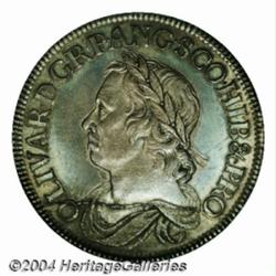 Cromwell crown 1658/7. S-3226. Advanced