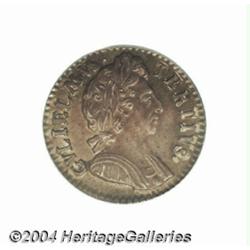 William III Farthing in silver 1699, style of