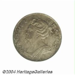 Queen Anne Shilling 1707, S-3610. After Union