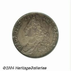 George II Roses Sixpence 1743, S-3709. Old