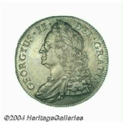 George II Roses Crown 1743, S-3688. Old head.