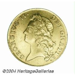 George II gold Two Guineas 1739, S-3667B.