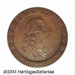 George III Pattern Farthing 1797, Peck-1194,