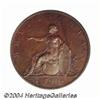 Image 2 : George III bronzed copper Proof Halfpenny