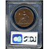 Image 4 : George III bronzed copper Proof Halfpenny