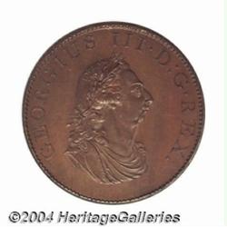 George III Pattern Halfpenny 1805, Peck-1309