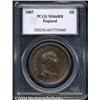 Image 1 : George III Penny 1807, S-3780. MS66 RB PCGS.