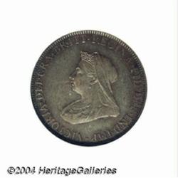 Victoria pattern bronze Farthing 1896,