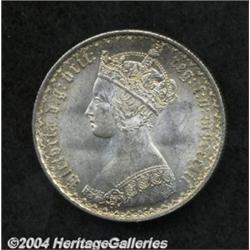 Victoria Gothic Florin 1852, S-3891. Choice