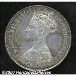 Victoria Gothic Crown 1847, S-3883. Lettered