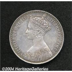 Victoria Gothic Crown 1847, S-3883. Lettered