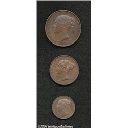 Victoria Young Head copper Proofs 1839. The