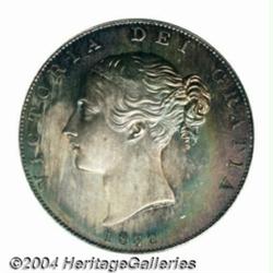 Victoria Young Head Proof Halfcrown 1839,