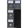 Image 1 : George V silver Proof set 1911, consisting of
