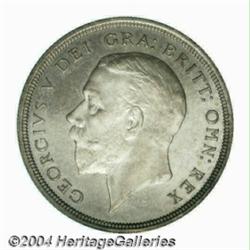 George V silver Proof Wreath Crown 1934,