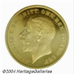 George V REP Crown in gold, 1935, S-4050. Very