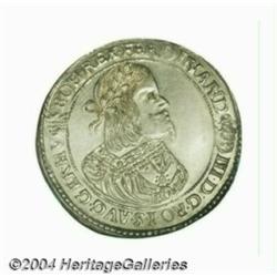 Ferdinand III 1/2 taler 1651KB, Bust