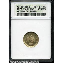 Republic. Gold 2 1/2 Pesos 1873-Zs-H, KM411.6,