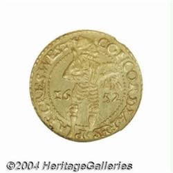 United Netherlands gold ducat 1652 West