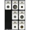 Image 1 : Seven-piece Proof Set 1904 consisting of: 1/2