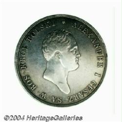 Alexander I 10 Zlotych 1821IB, Bust