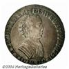 Image 1 : Peter the Great Rouble 1705 (Cyrillic),