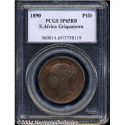 Griquatown Pattern Penny ND (1890), Bust of