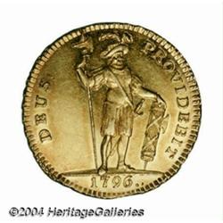 Bern. Gold 2 Duplone 1796, Crowned