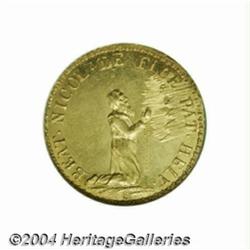 Obwalden. Gold ducat 1787 (restrike of 1860),