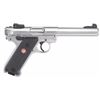 Image 1 : Ruger 40103 Mark IV Target Double 22 Long Rifle 5.5" 10+1 Black Synthetic Grip Stainless Steel